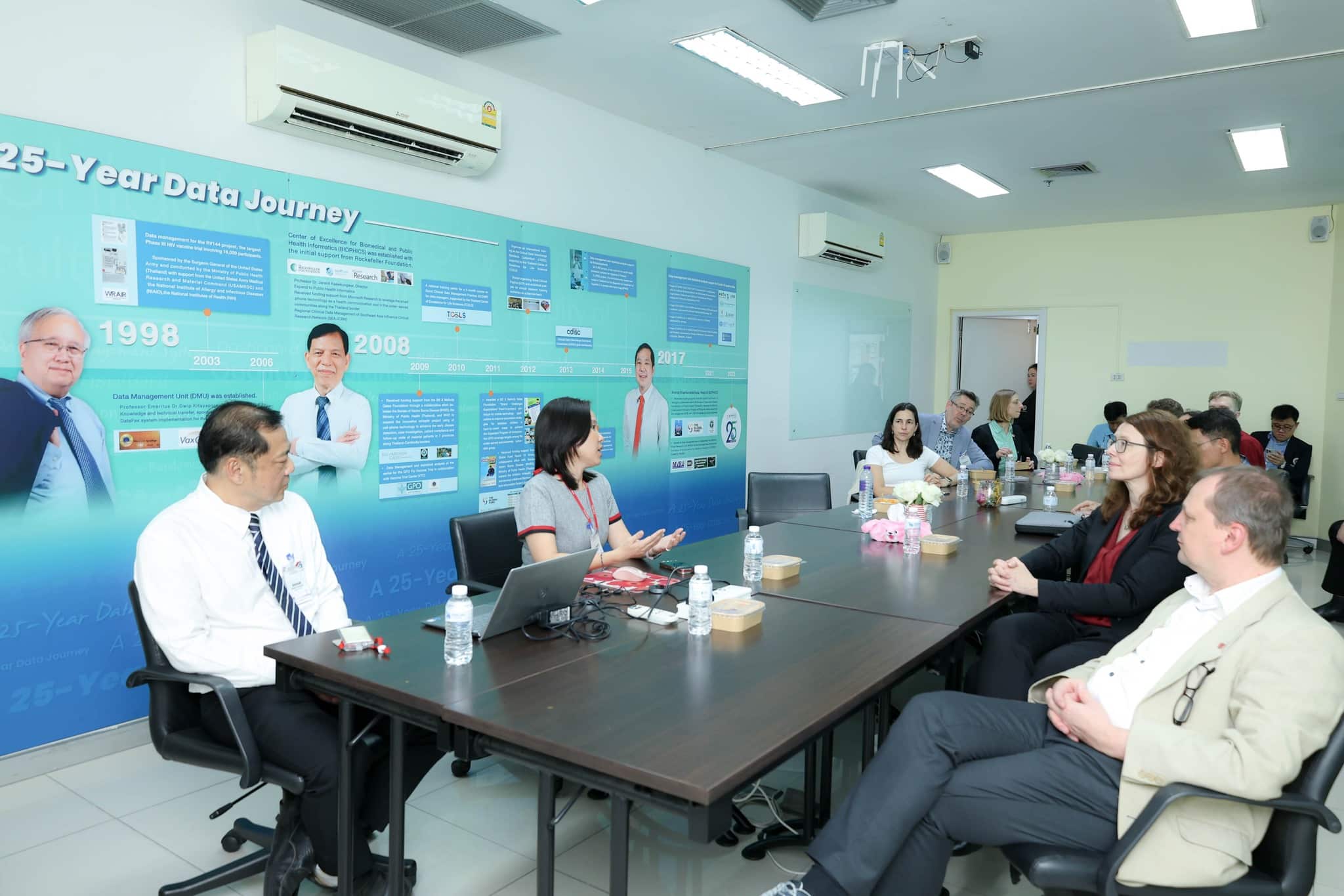 The Faculty of Tropical Medicine, Mahidol University, welcomes the delegation from the University of Bremen, Federal Republic of Germany.
